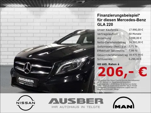 Annonce MERCEDES-BENZ CLASSE GLA Diesel 2014 d'occasion 