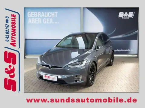 Used TESLA MODEL X Electric 2020 Ad Germany