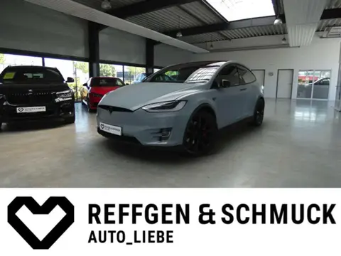 Used TESLA MODEL X Electric 2017 Ad Germany