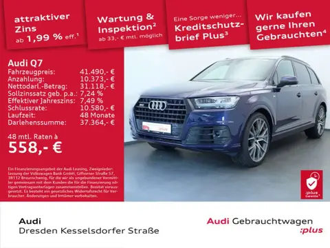 Annonce AUDI Q7 Diesel 2018 d'occasion Allemagne