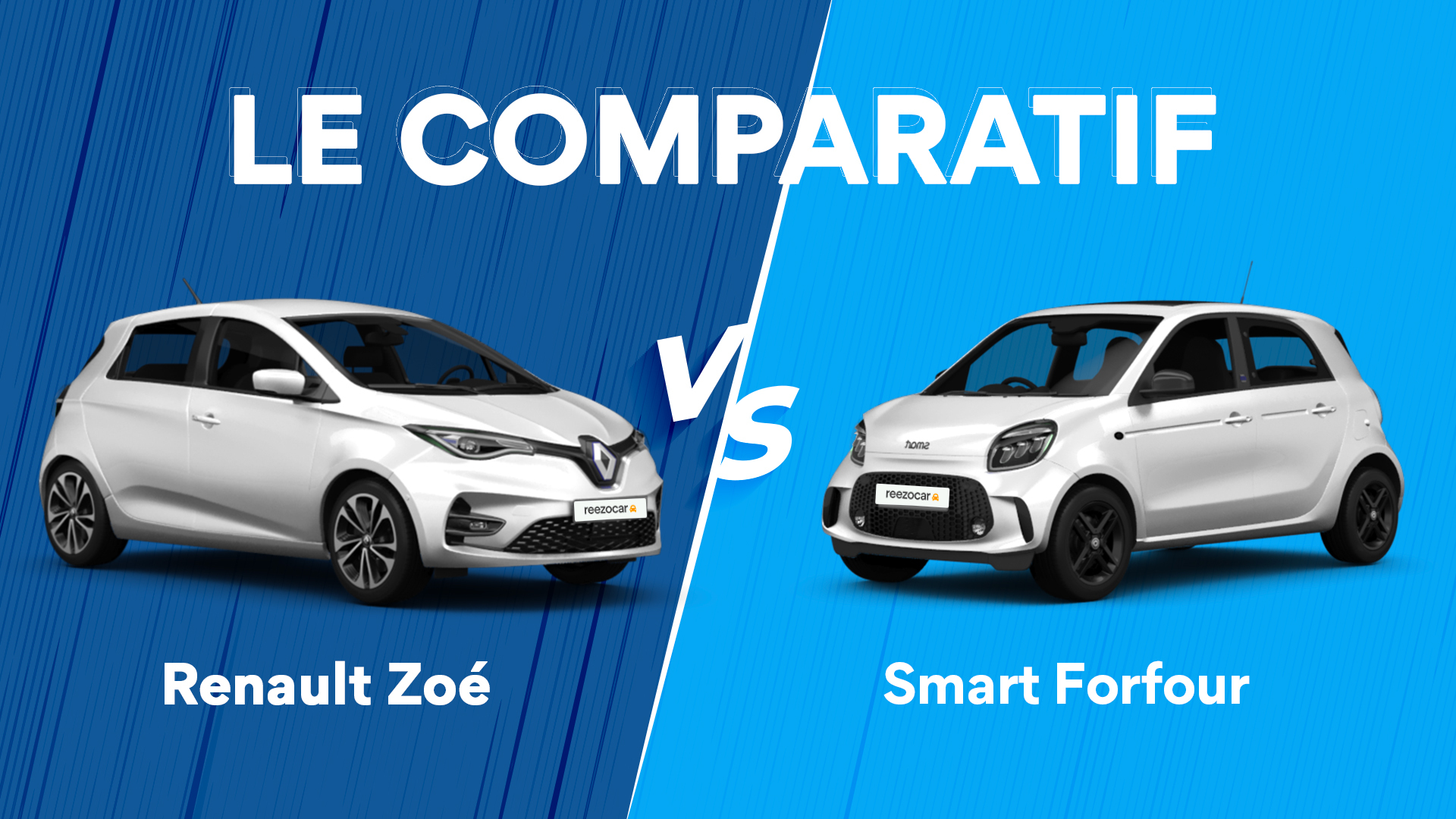Renault Zoé Vs Smart Forfour EQ : tellement différentes