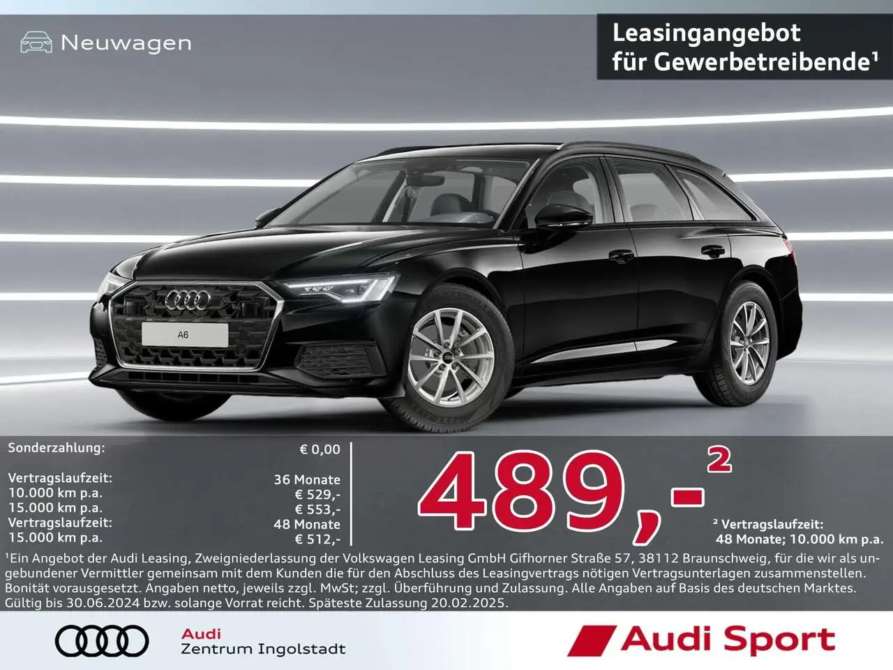 Photo 1 : Audi A6 2024 Diesel