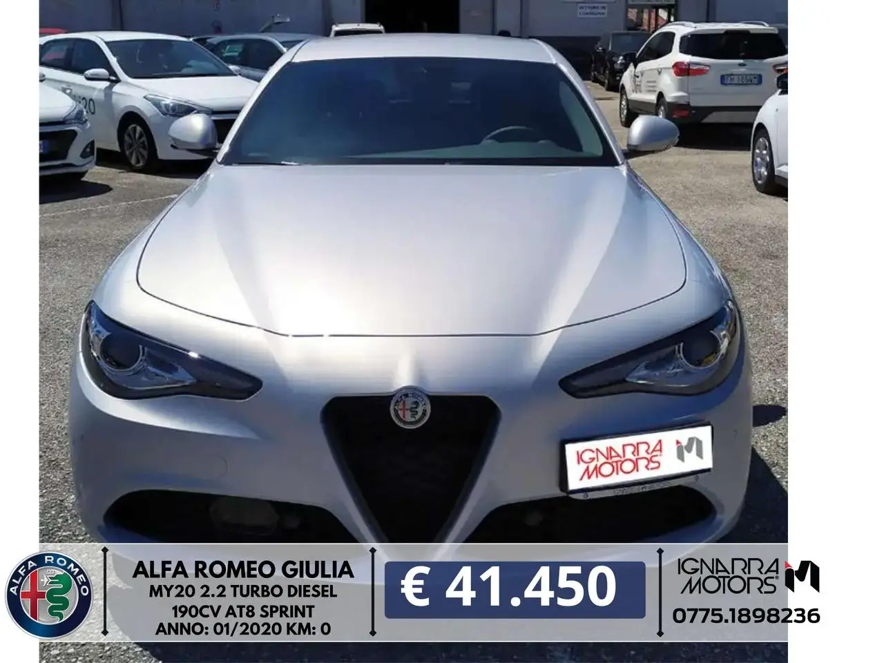 Photo 1 : Alfa Romeo Giulia 2020 Diesel