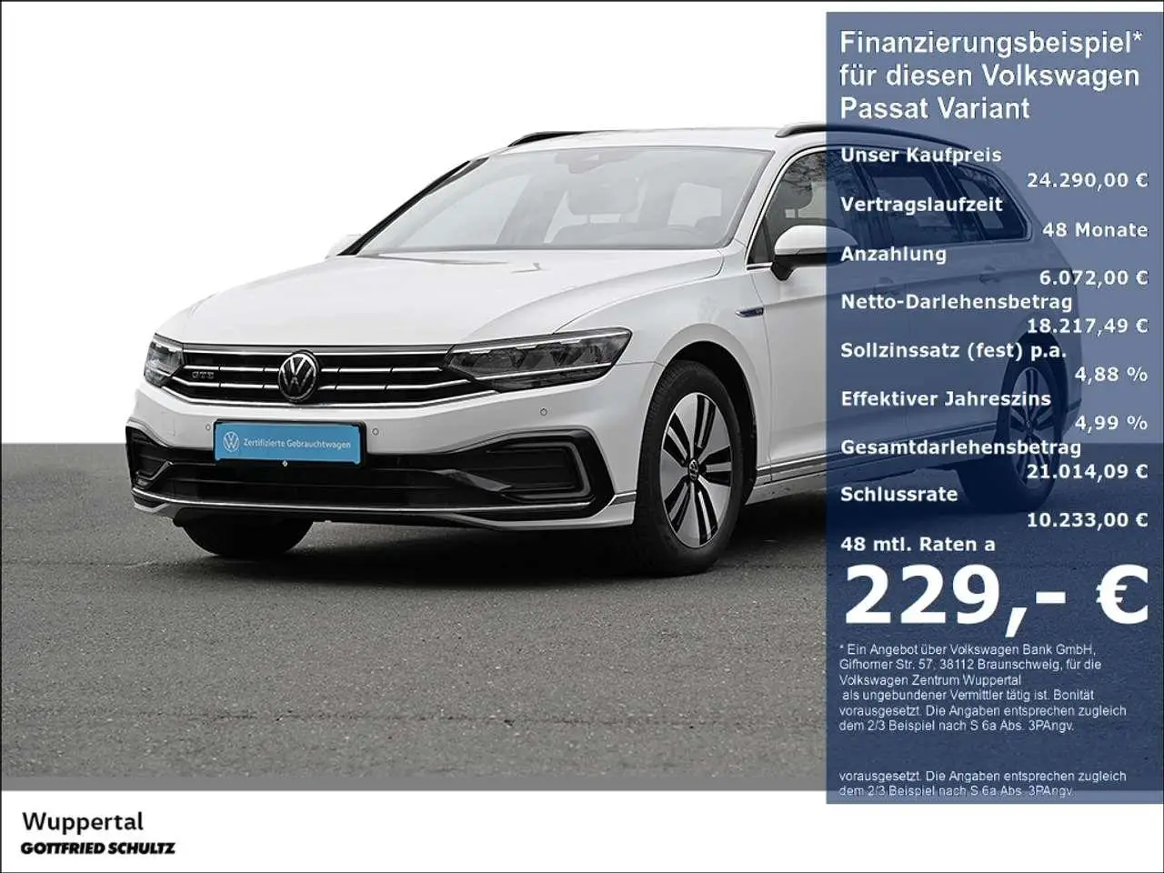 Photo 1 : Volkswagen Passat 2021 Hybride
