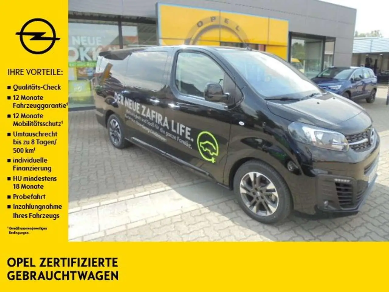 Photo 1 : Opel Zafira 2020 Electric