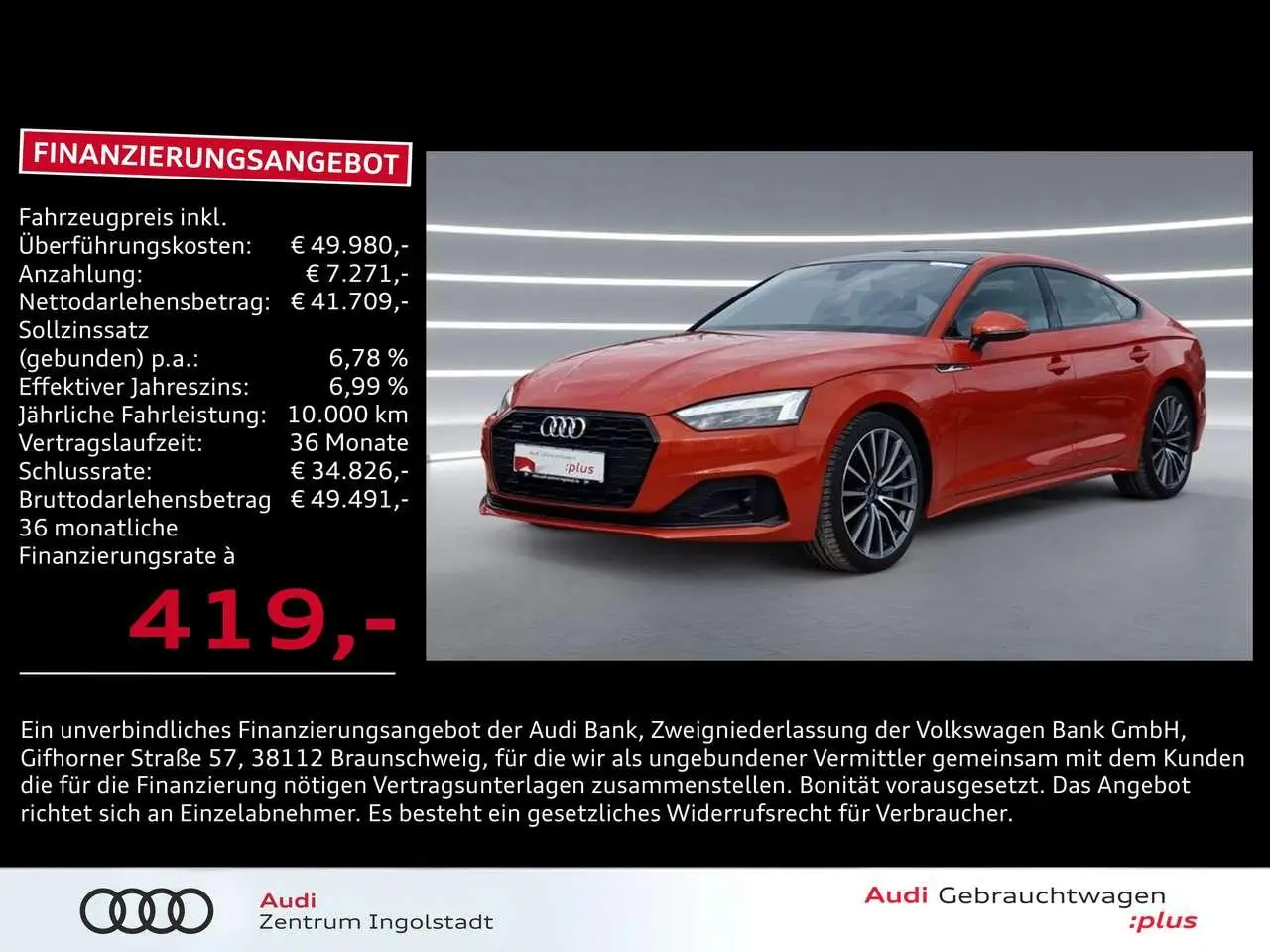 Photo 1 : Audi A5 2022 Diesel