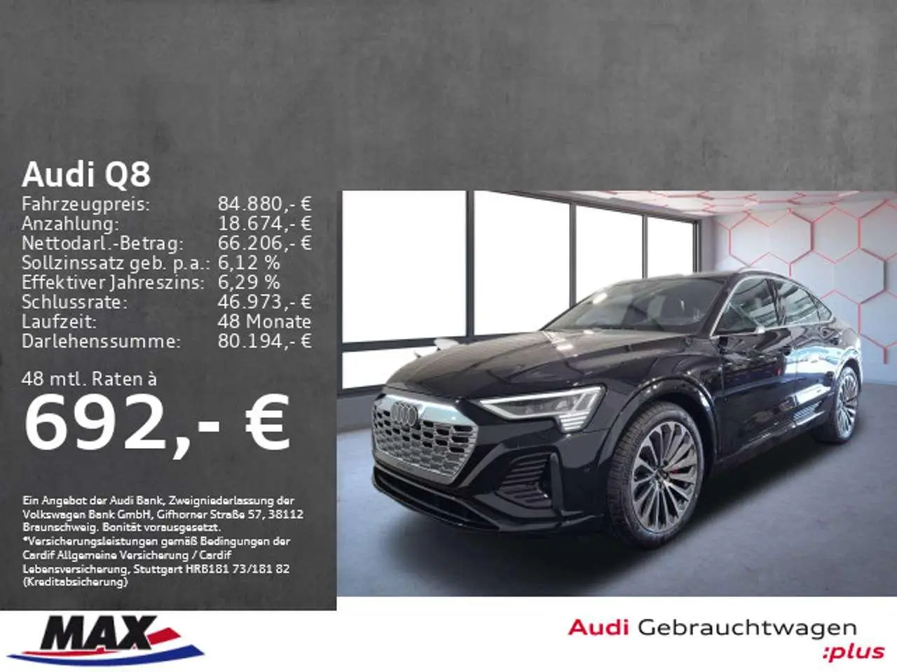 Photo 1 : Audi Q8 2023 Electric