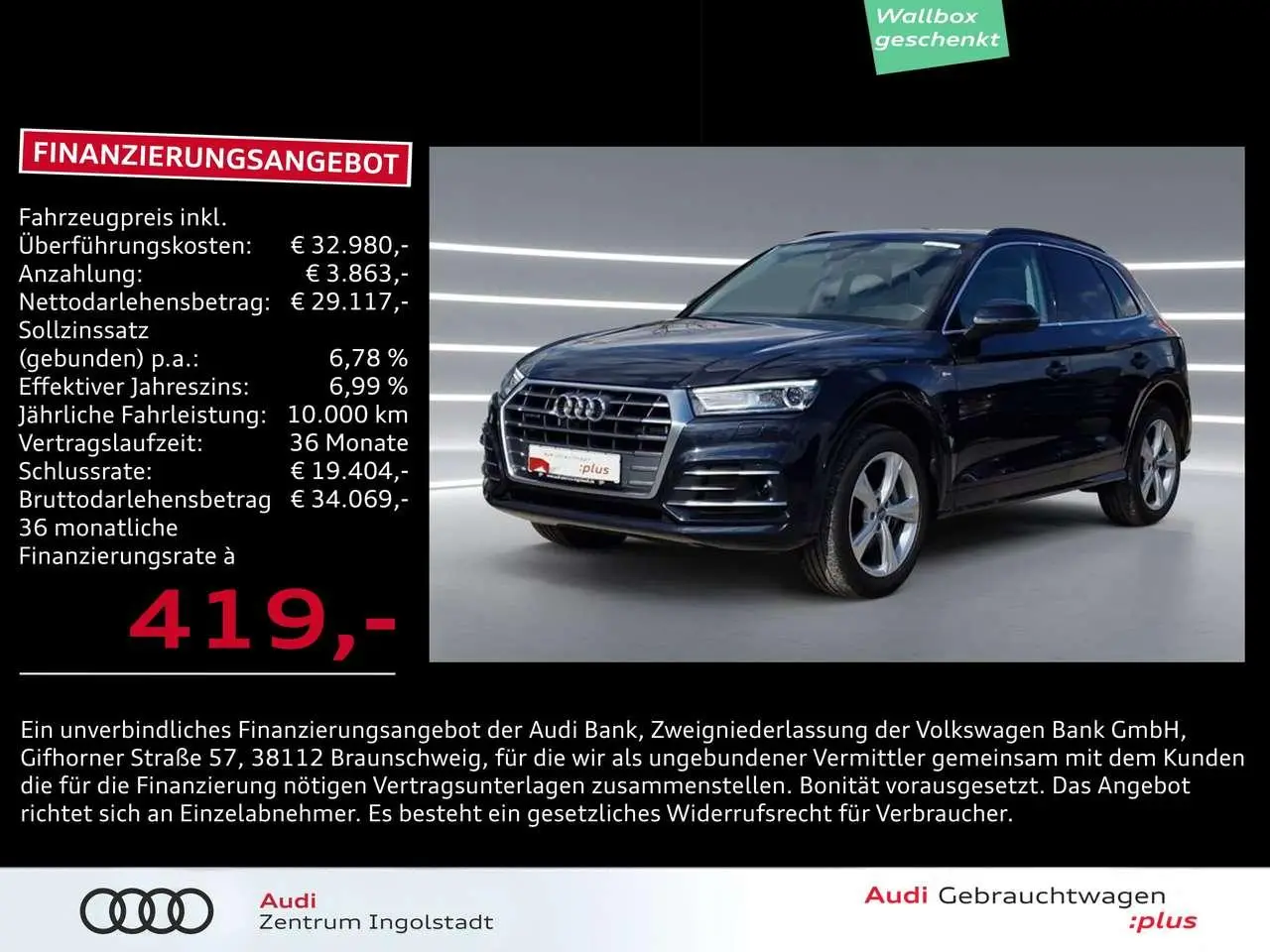 Photo 1 : Audi Q5 2020 Hybride