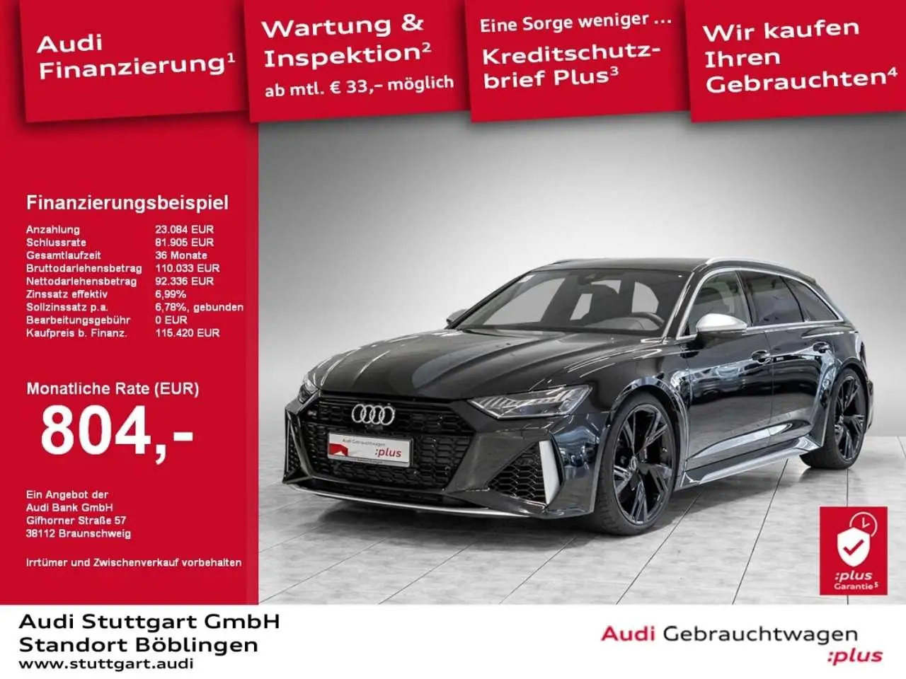 Photo 1 : Audi Rs6 2023 Essence