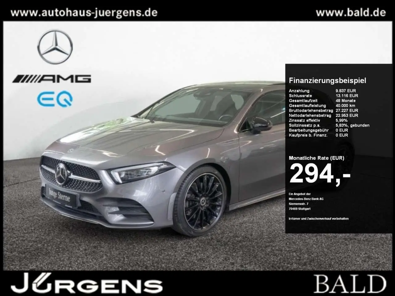 Photo 1 : Mercedes-benz Classe A 2020 Essence
