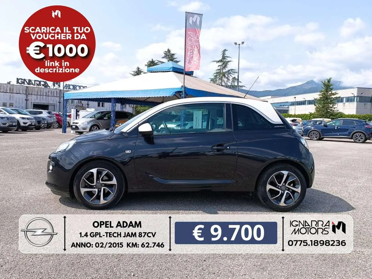 Photo 1 : Opel Adam 2015 LPG