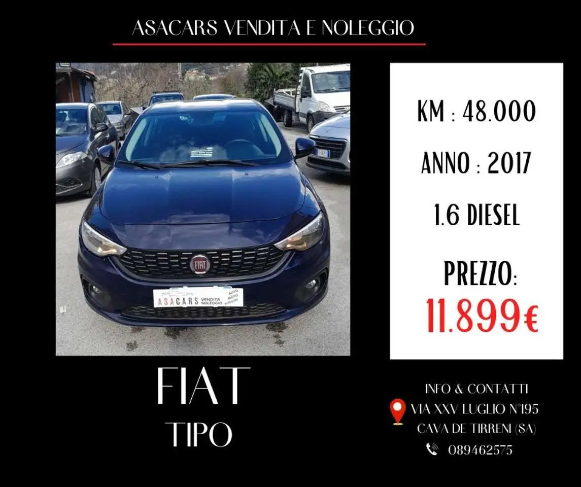 Photo 1 : Fiat Tipo 2017 Diesel