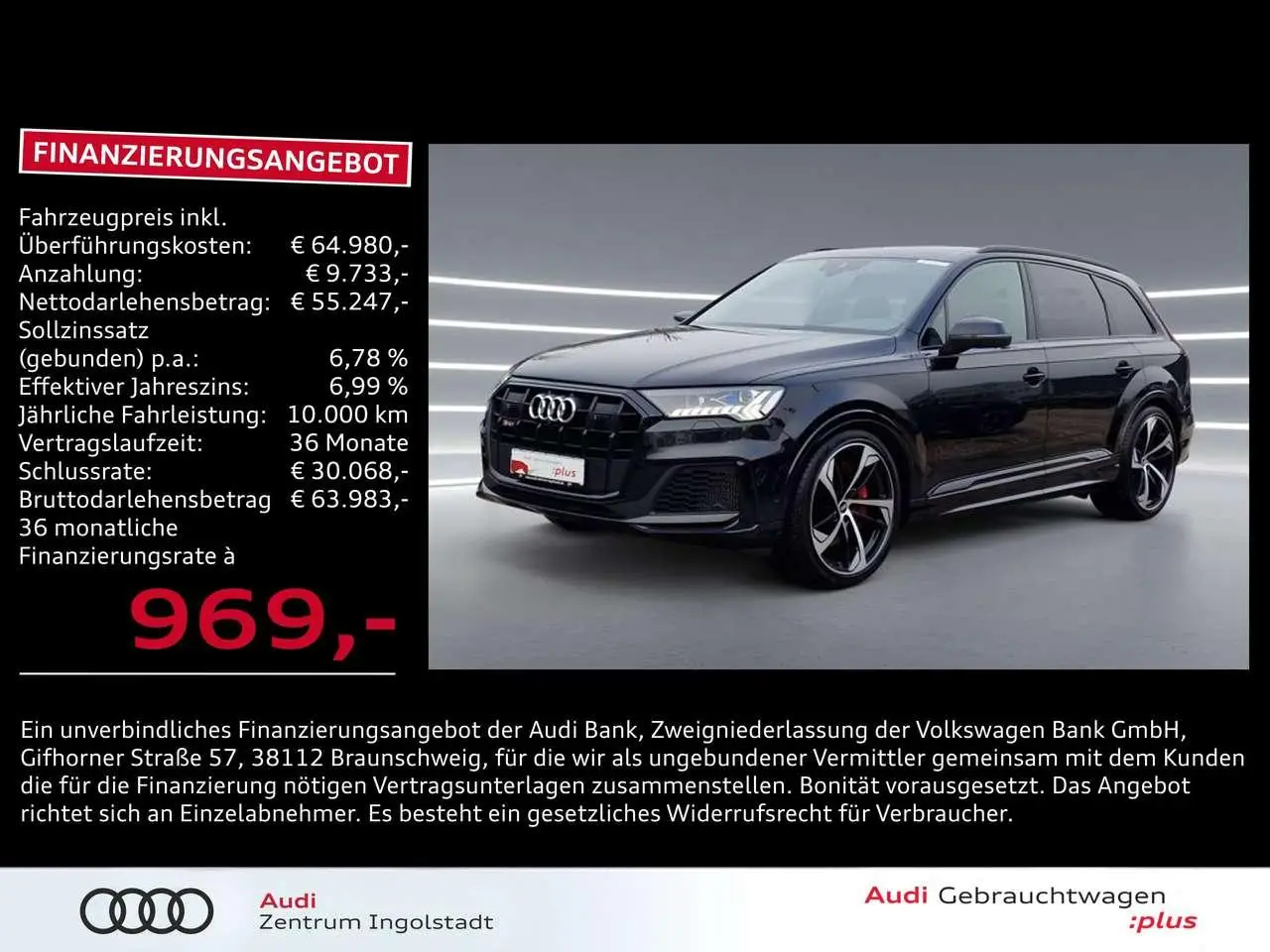 Photo 1 : Audi Sq7 2020 Diesel