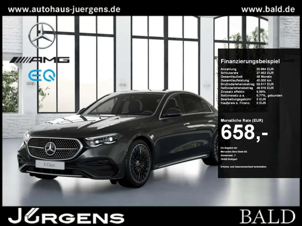 Photo 1 : Mercedes-benz Classe E 2023 Petrol