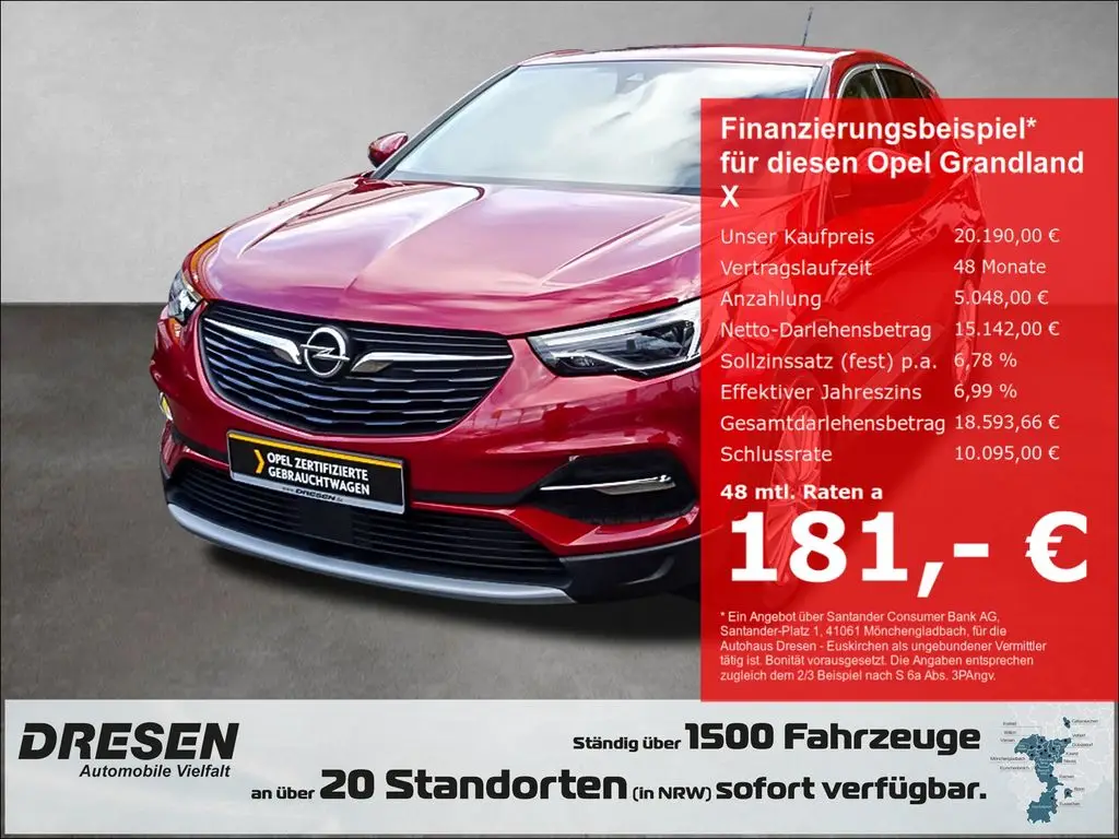Photo 1 : Opel Grandland 2020 Petrol