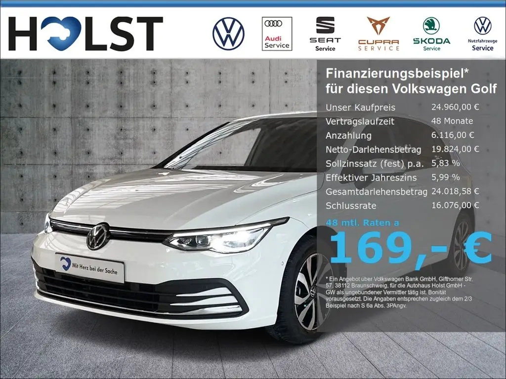 Photo 1 : Volkswagen Golf 2022 Essence