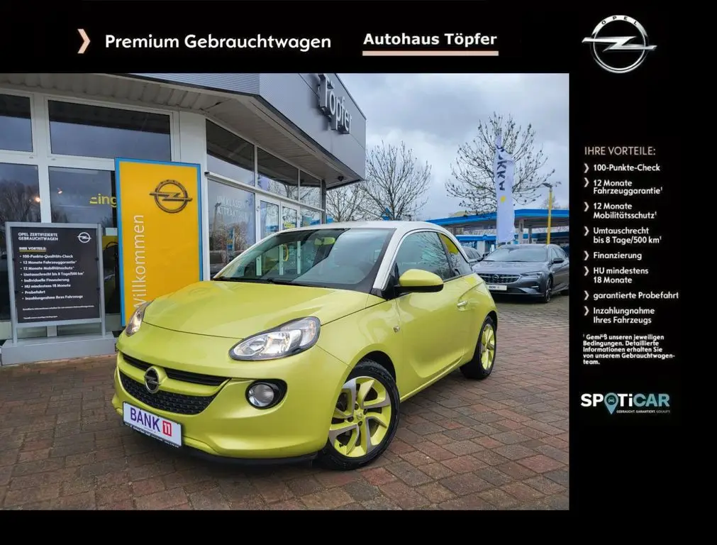 Opel Adam Sondermodell 