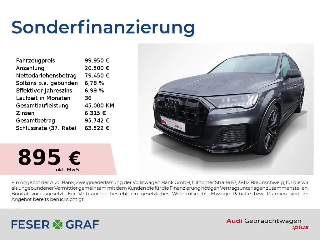 Photo 1 : Audi Sq7 2023 Petrol