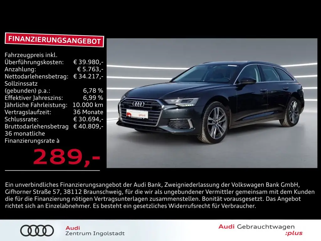 Photo 1 : Audi A6 2022 Essence