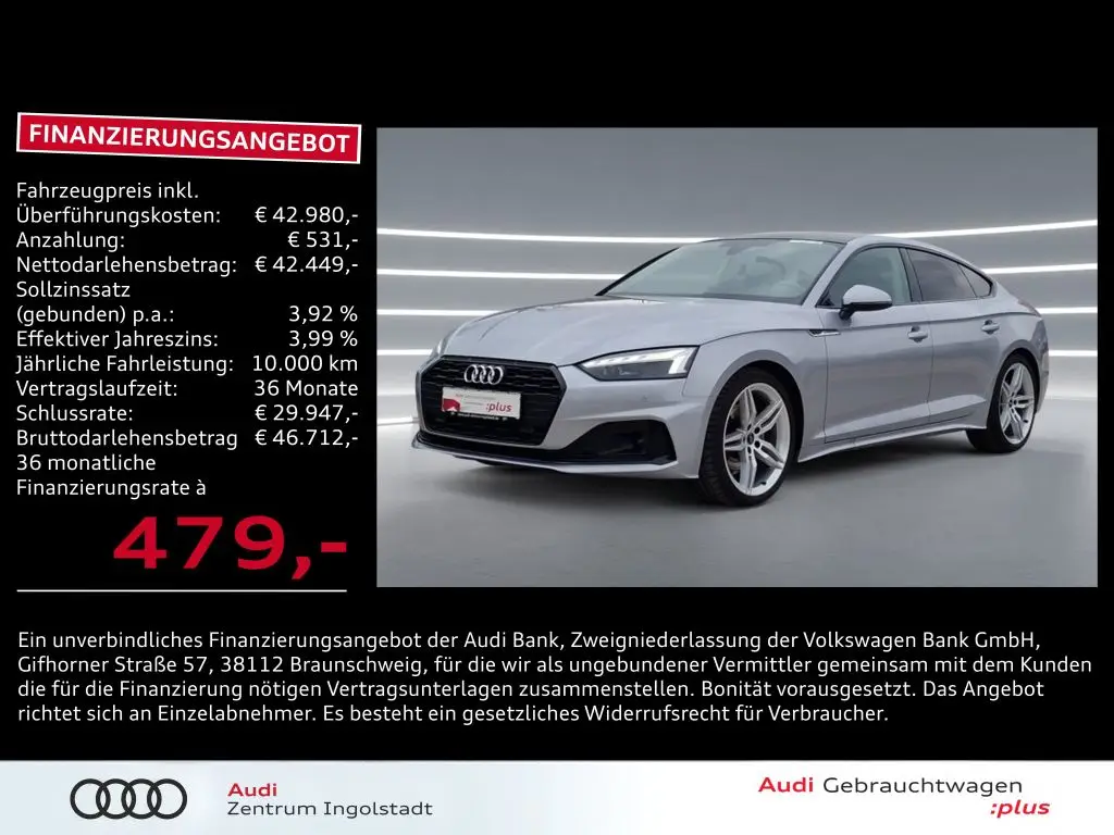 Photo 1 : Audi A5 2023 Diesel