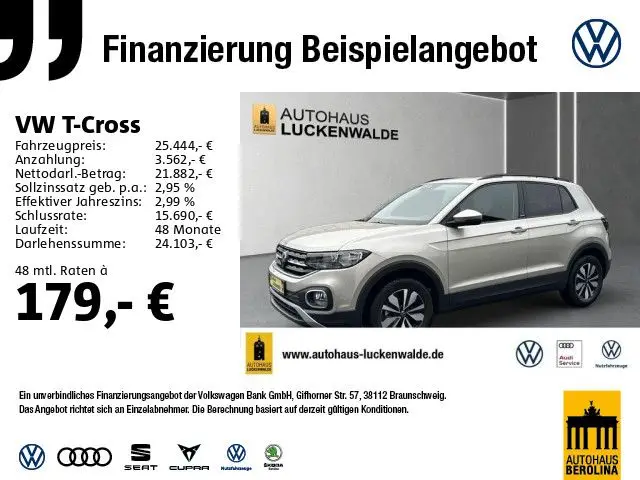 Photo 1 : Volkswagen T-cross 2023 Essence