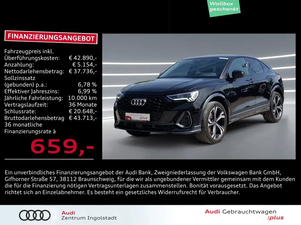 Photo 1 : Audi Q3 2021 Hybride