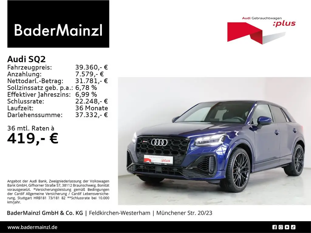 Photo 1 : Audi Sq2 2021 Petrol