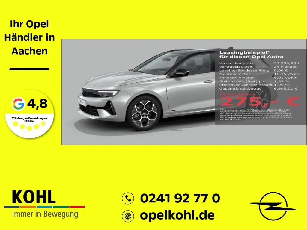 Photo 1 : Opel Astra 2024 Petrol
