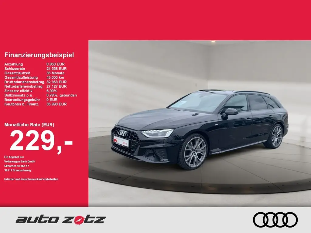 Photo 1 : Audi A4 2020 Essence