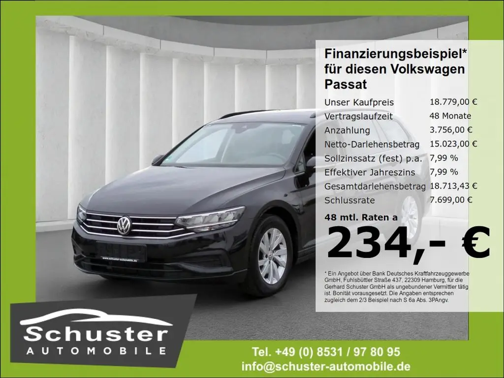 Photo 1 : Volkswagen Passat 2020 Diesel