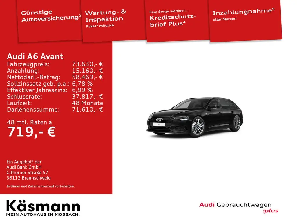 Photo 1 : Audi A6 2024 Petrol