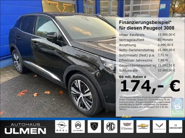 Photo 1 : Peugeot 3008 2020 Petrol