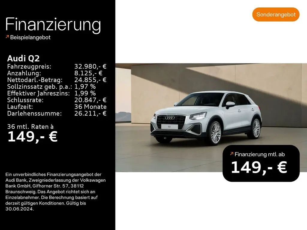 Photo 1 : Audi Q2 2023 Diesel