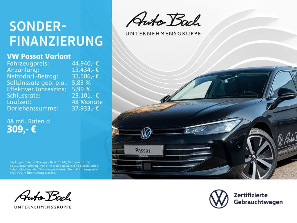 Photo 1 : Volkswagen Passat 2024 Hybrid