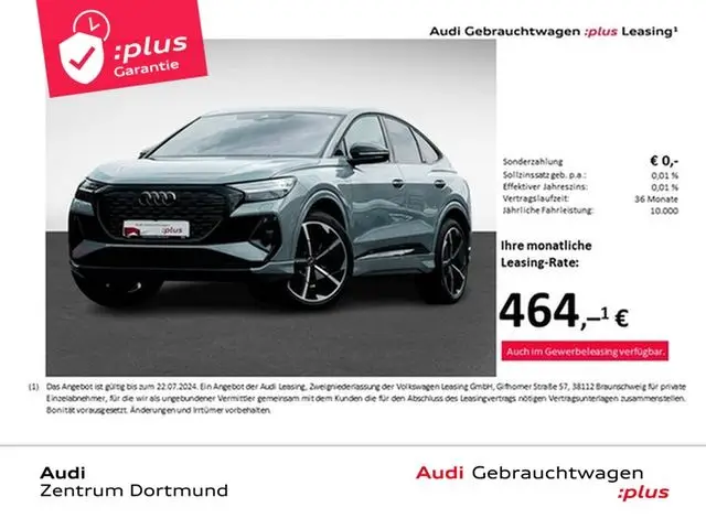 Photo 1 : Audi Q4 2023 Electric