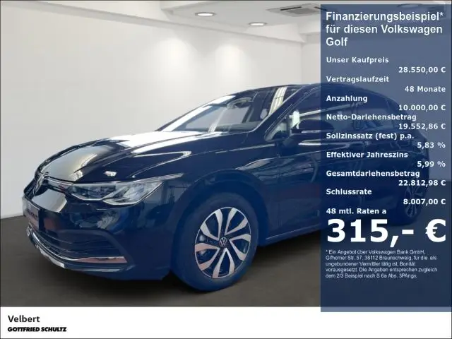 Photo 1 : Volkswagen Golf 2023 Essence