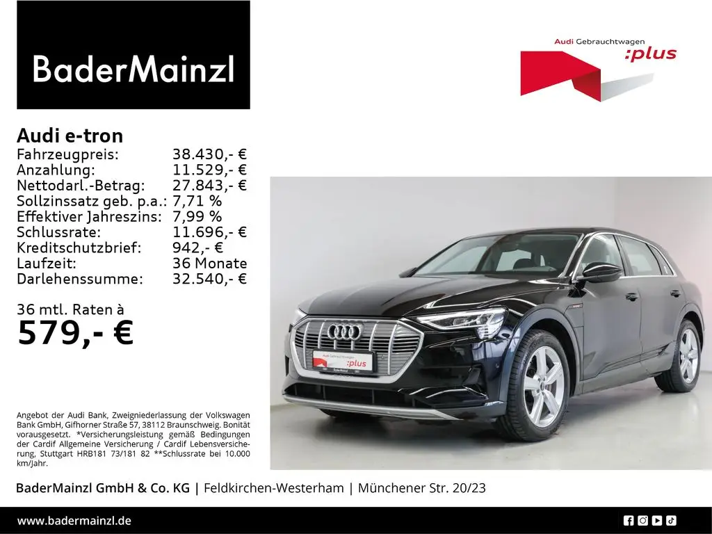 Photo 1 : Audi E-tron 2022 Electric