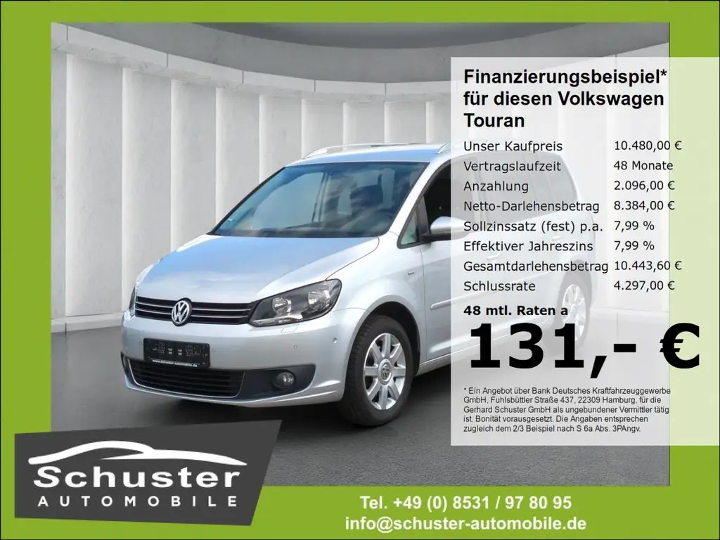 Photo 1 : Volkswagen Touran 2014 Petrol