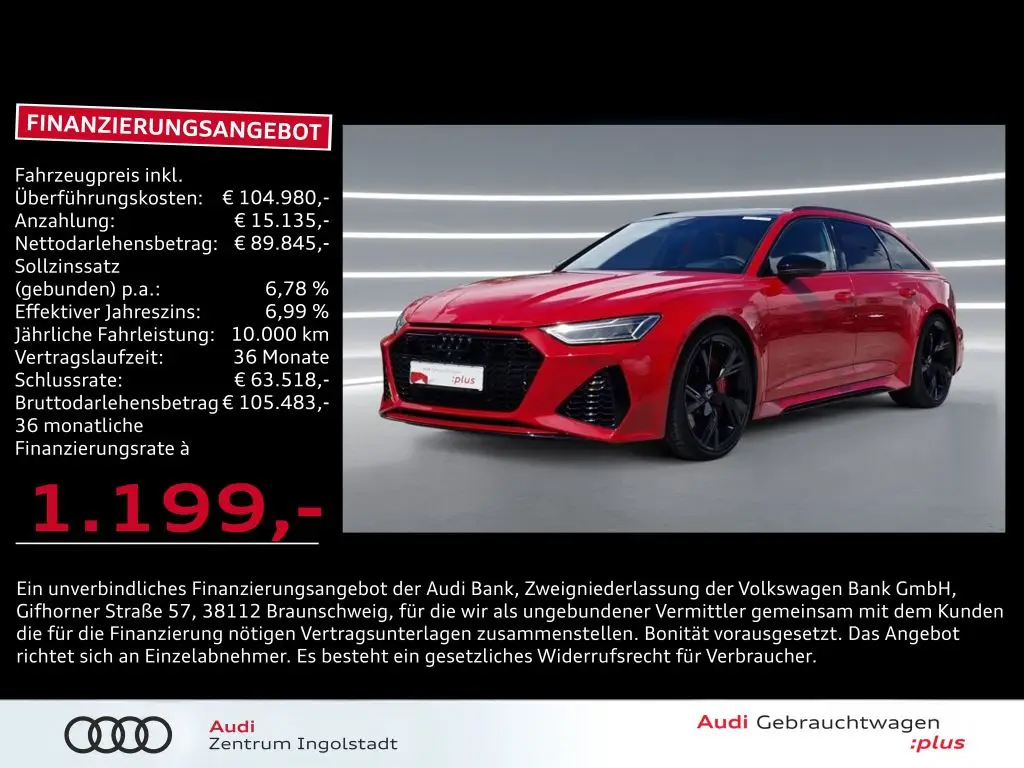 Photo 1 : Audi Rs6 2021 Essence