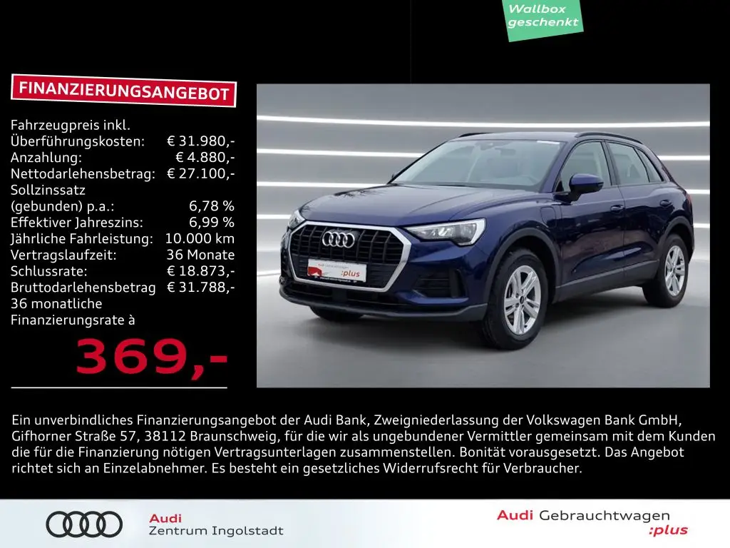 Photo 1 : Audi Q3 2022 Hybrid
