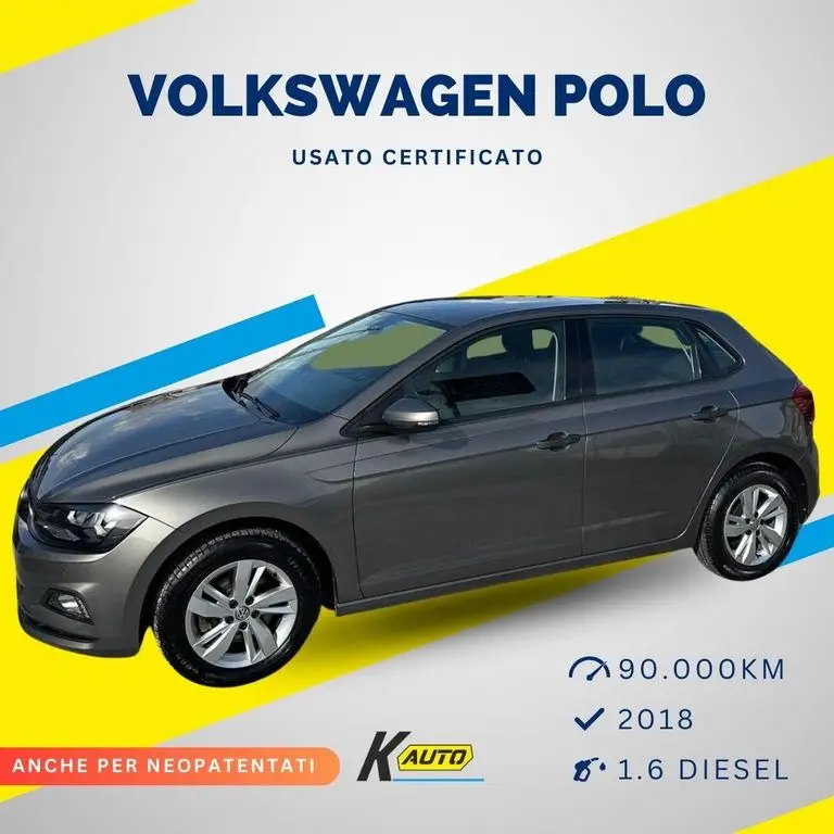 Photo 1 : Volkswagen Polo 2018 Diesel