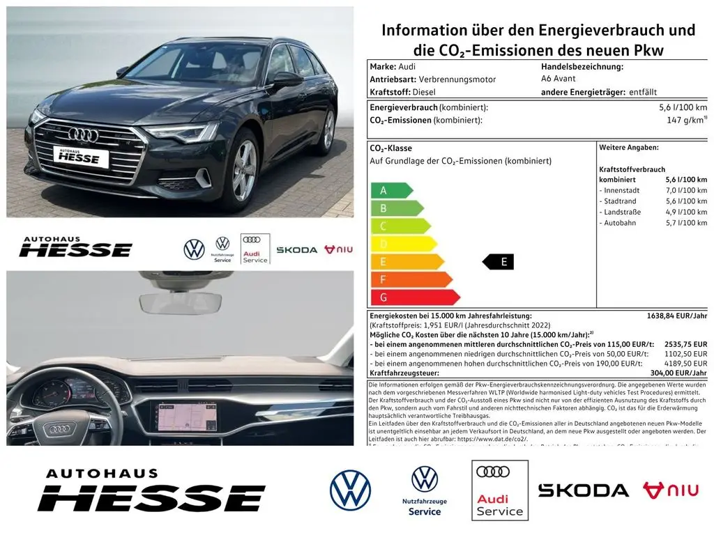 Photo 1 : Audi A6 2023 Diesel