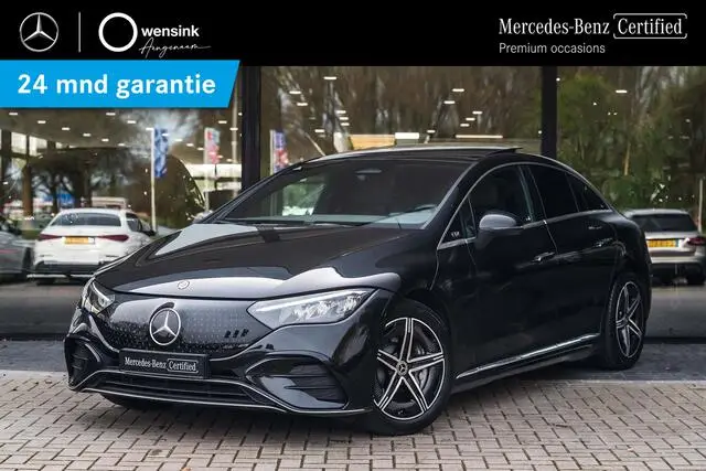 Mercedes Benz Eqe 350+ AMG line | Panorama-schuifdak | Apple CarPlay | KEYLESS GO | Memorypakket | Sfeerverlichting | Achteruitrijcamera